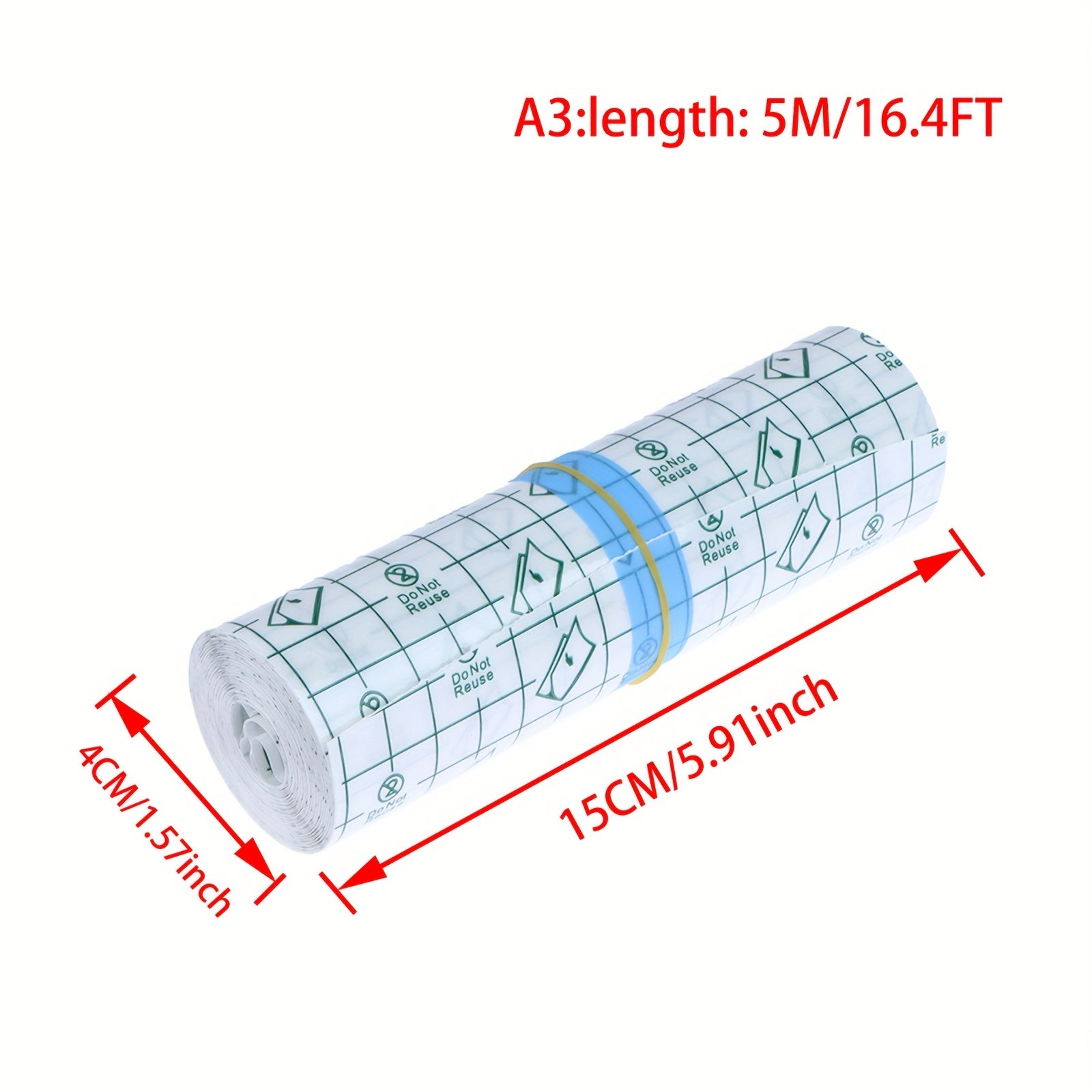 Audersigt 1PCS Waterproof Tattoo Film Tattoo Bandages PU Tape Tattoo Accessories