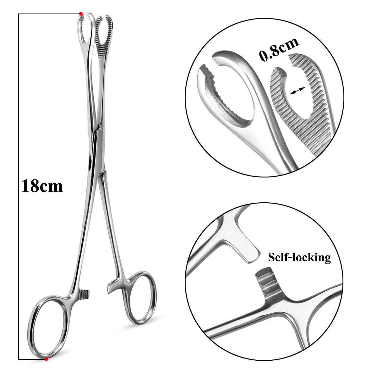 Audersigt Tattoo Body Piercing Plier Stainless Steel Tattoo navel piercing positioning Piercer Jaws Tools