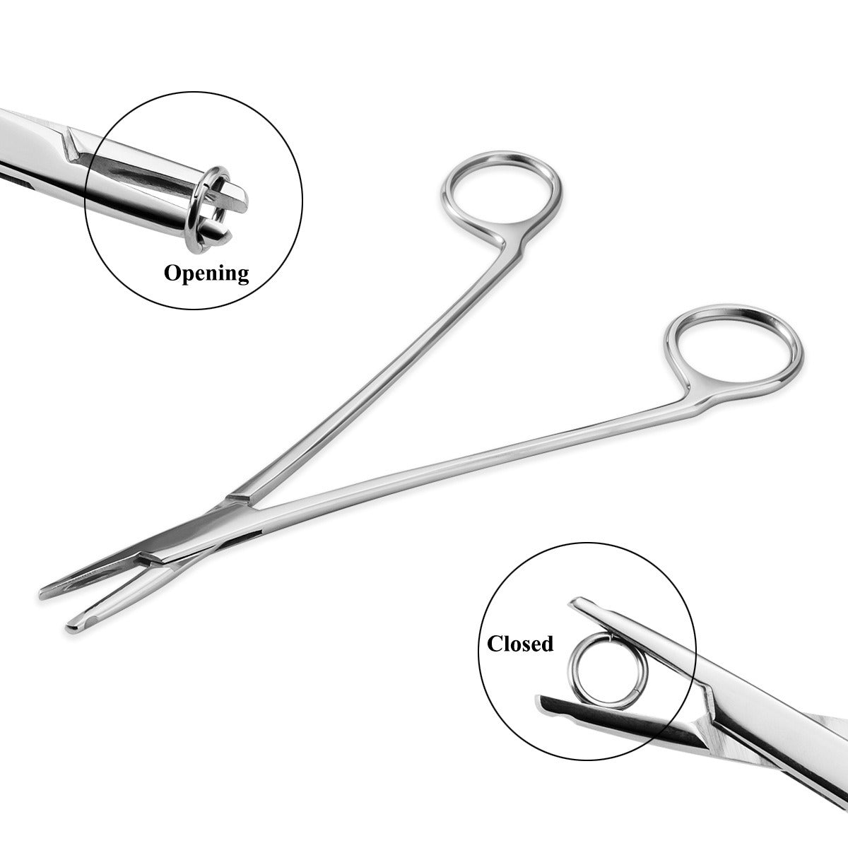 Audersigt Tattoo Body Piercing Plier Stainless Steel Tattoo navel piercing positioning Piercer Jaws Tools