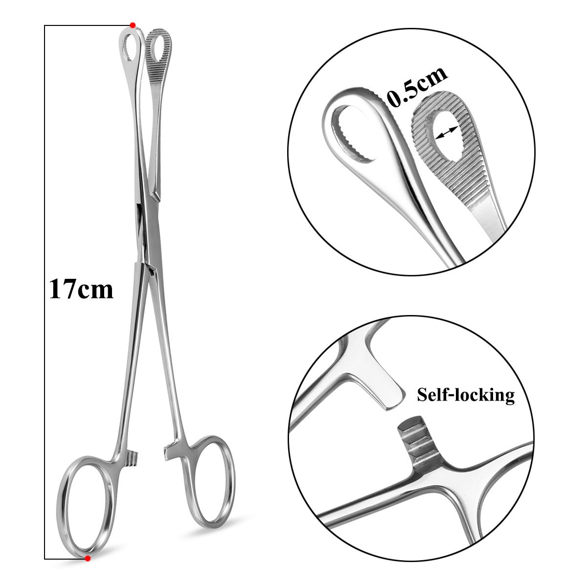 Audersigt Tattoo Body Piercing Plier Stainless Steel Tattoo navel piercing positioning Piercer Jaws Tools