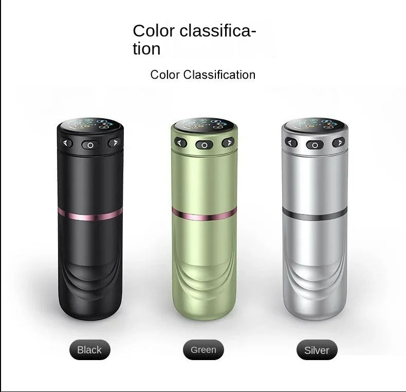 Audersigt Wireless Tattoo Machine Brushless Motor with 1520 mAh Battery Short Tattoo Pen Machine