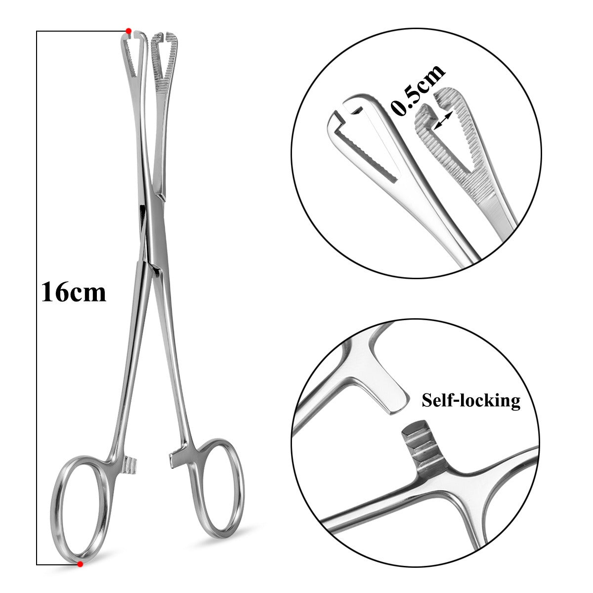 Audersigt Tattoo Body Piercing Plier Stainless Steel Tattoo navel piercing positioning Piercer Jaws Tools