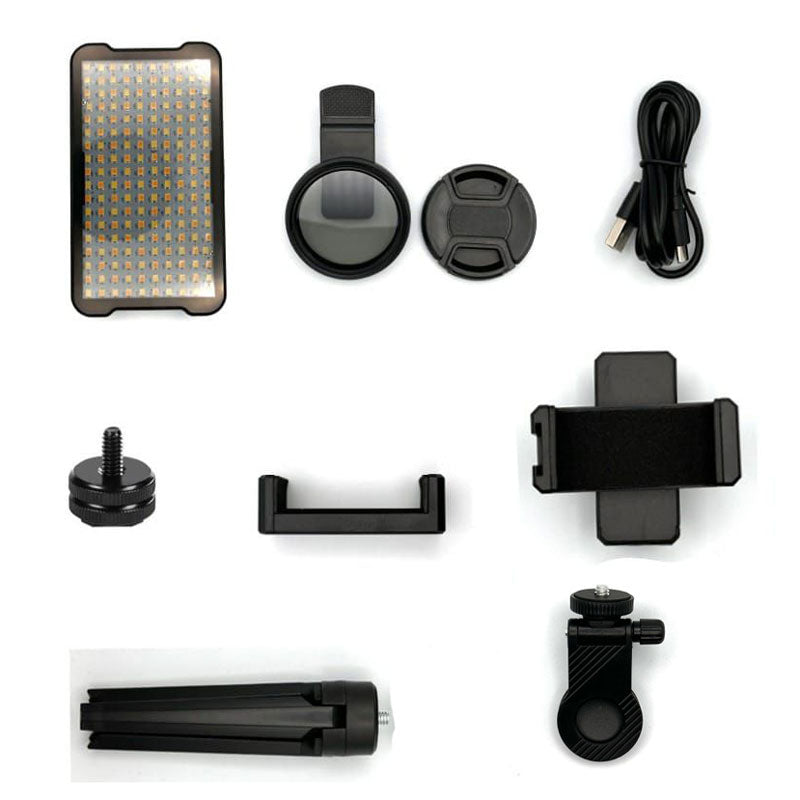 Audersigt PROFESSIONAL TATTOO PHOTOGRAPHY ANTI-2.0 GLARE KIT 180 LED BEADS(10W)