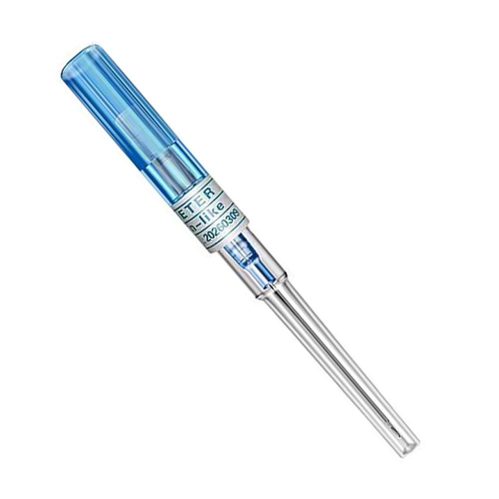 Audersigt 50 piezas de agujas para piercing, desechables, para catéter intravenoso, cánula para oreja, nariz, tabique, ombligo, agujas para tatuajes