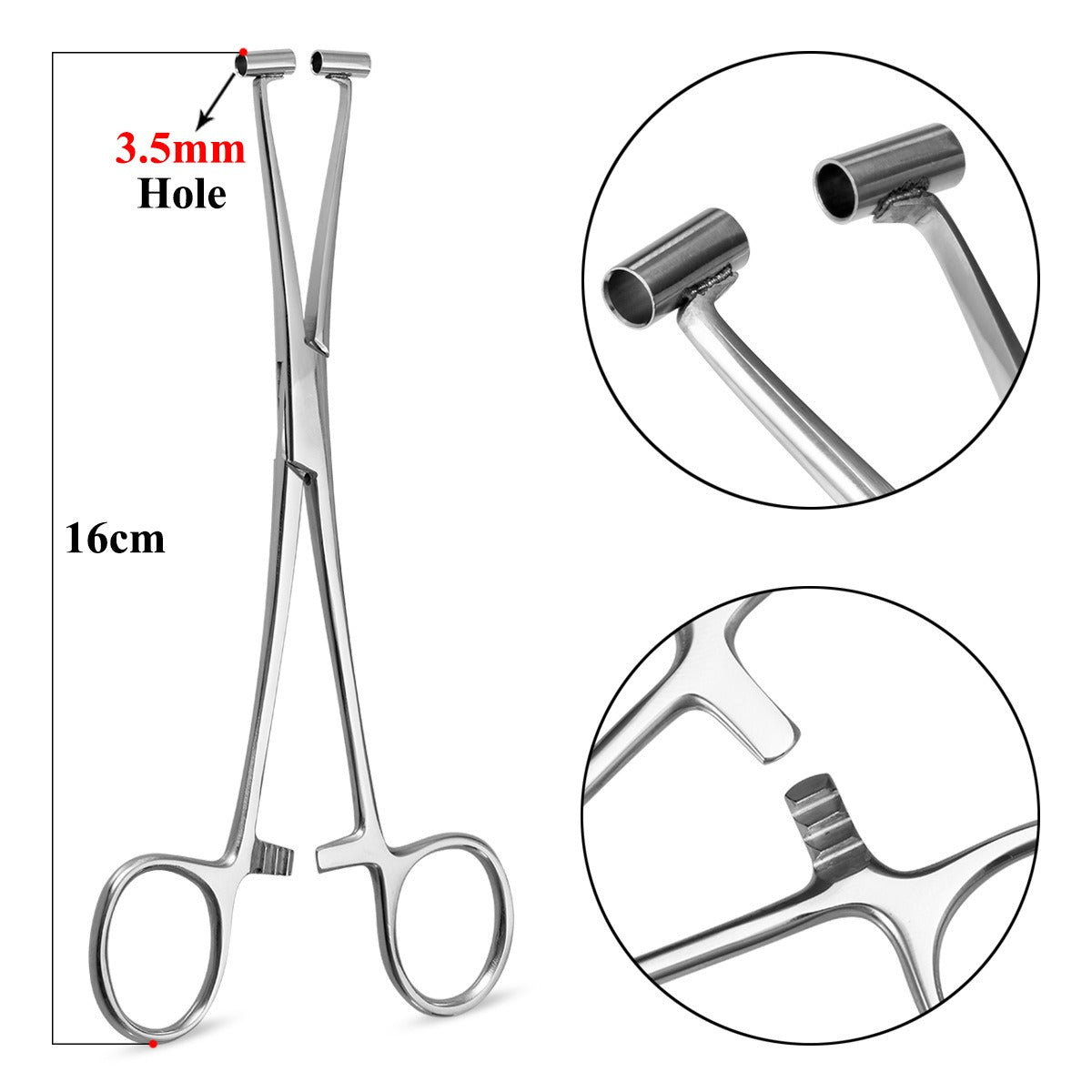 Audersigt Tattoo Body Piercing Plier Stainless Steel Tattoo navel piercing positioning Piercer Jaws Tools