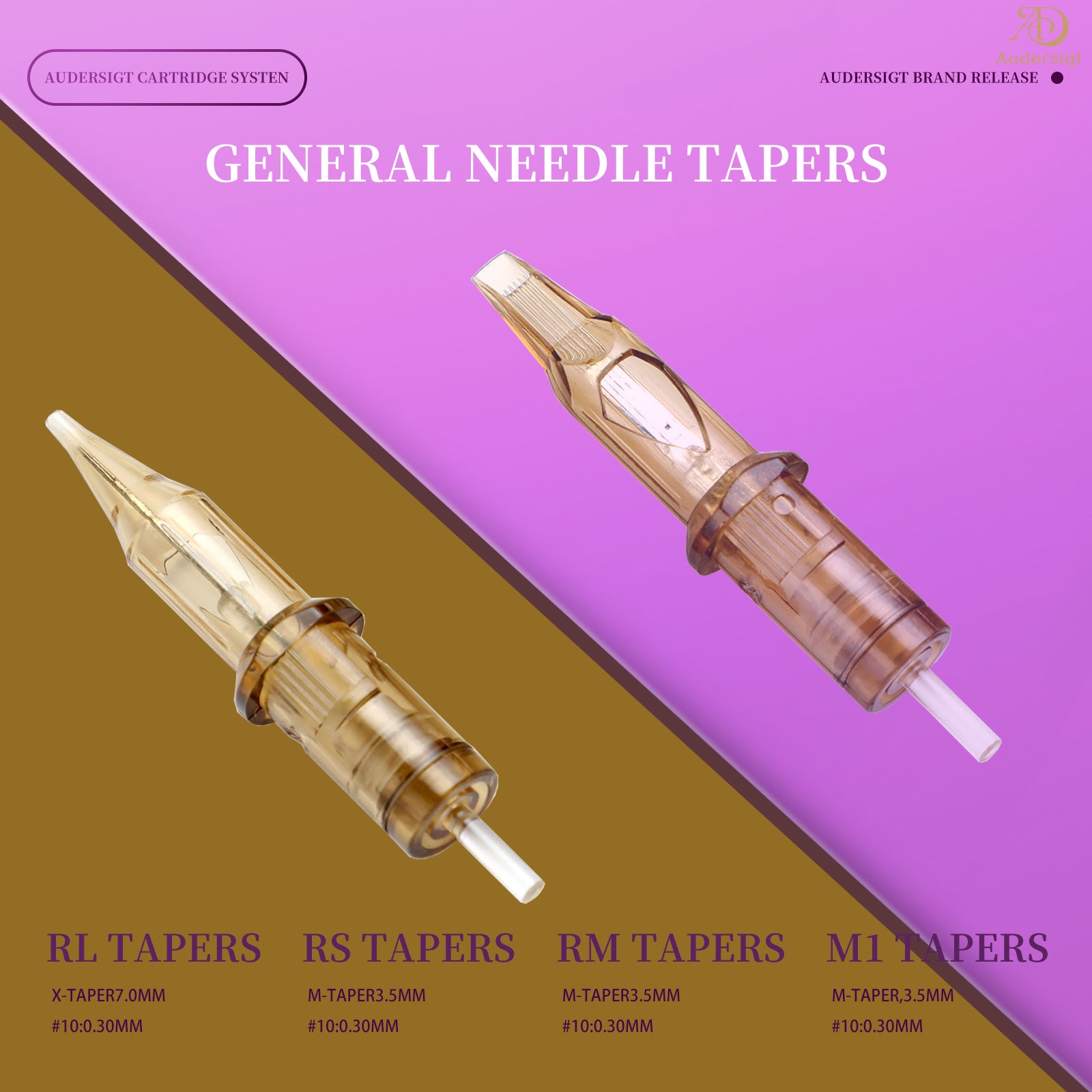 Audersigt® Tattoo Cartridges Needles Round Shader RS 20PCS