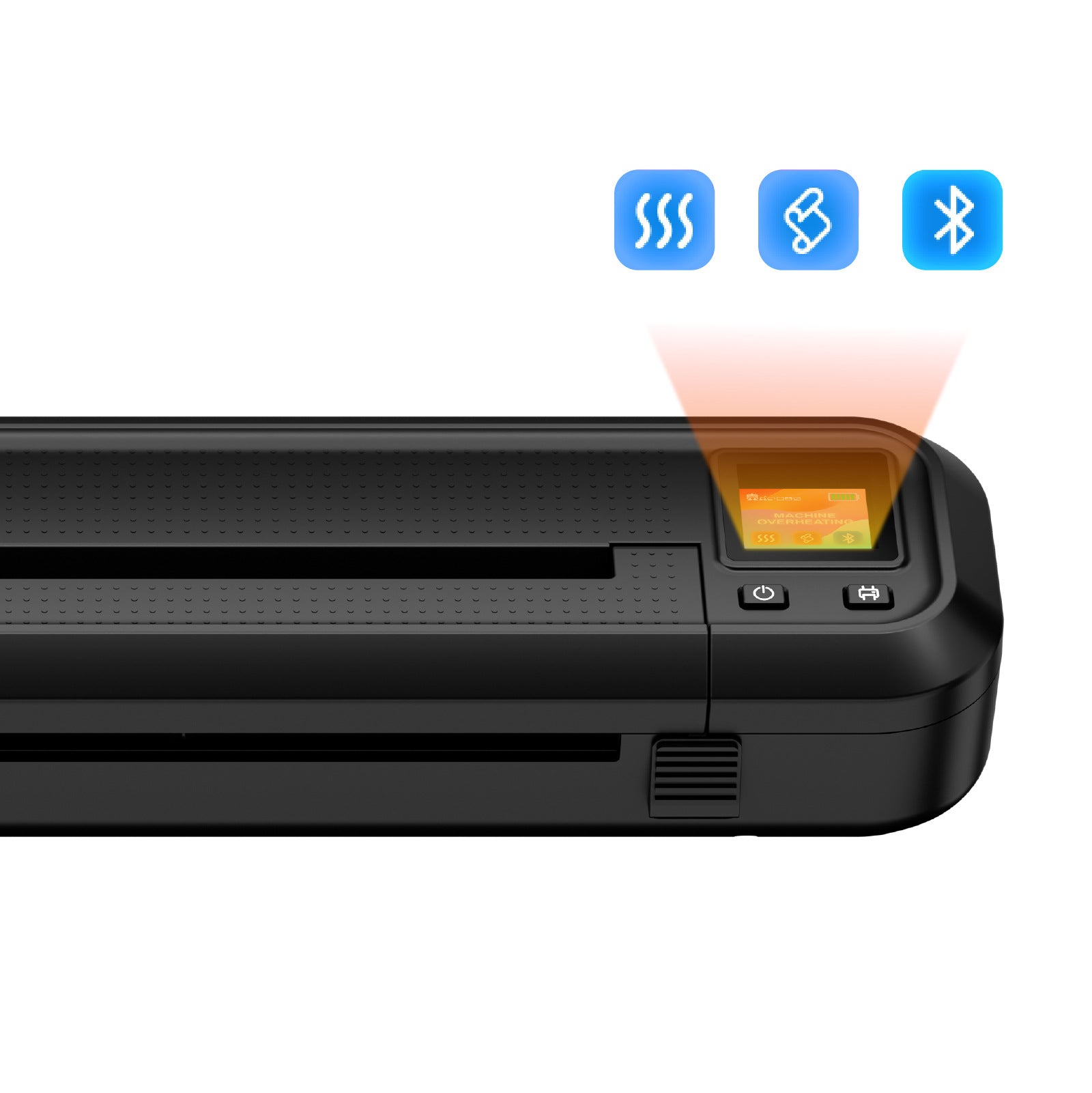 Audersigt MHT500 Digital display Tattoo Printer Thermal Pattern Machine Printable Shaded Image Bluetooth Wireless Printer