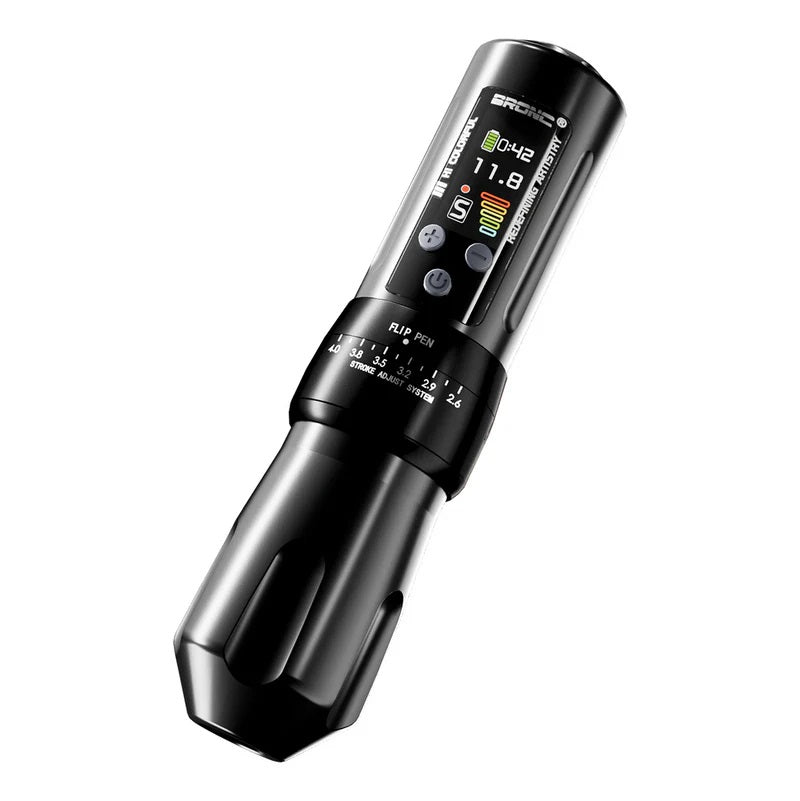 2024 BRONC X2 Adjustable Wireless Tattoo Pen Machine