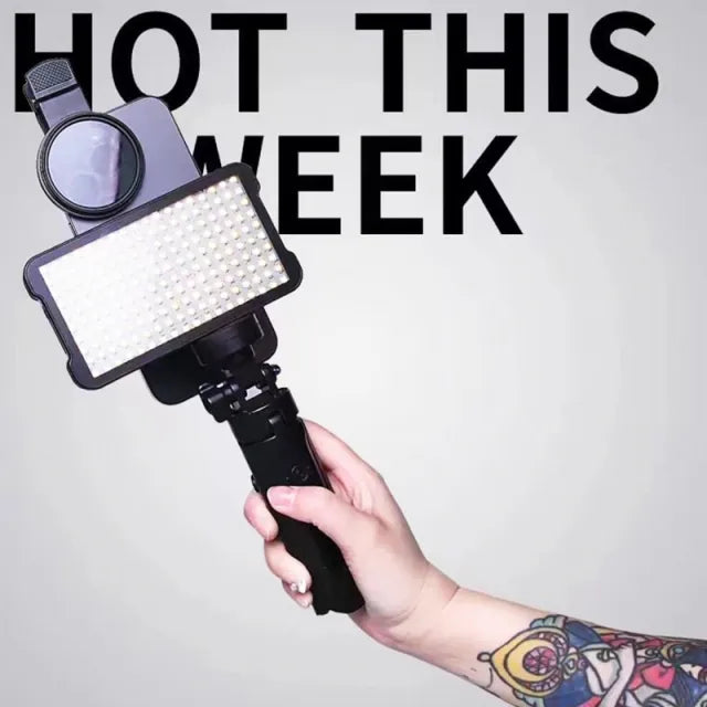 Audersigt PROFESSIONAL TATTOO PHOTOGRAPHY ANTI-2.0 GLARE KIT 180 LED BEADS(10W)