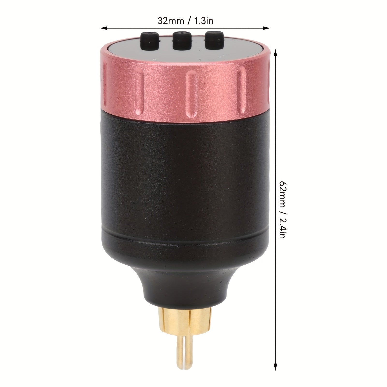 Audersigt 1350mAh Wireless Tattoo Power Supply Tattoo Pen Battery RCA Interface for Body Art Tattoo Machine