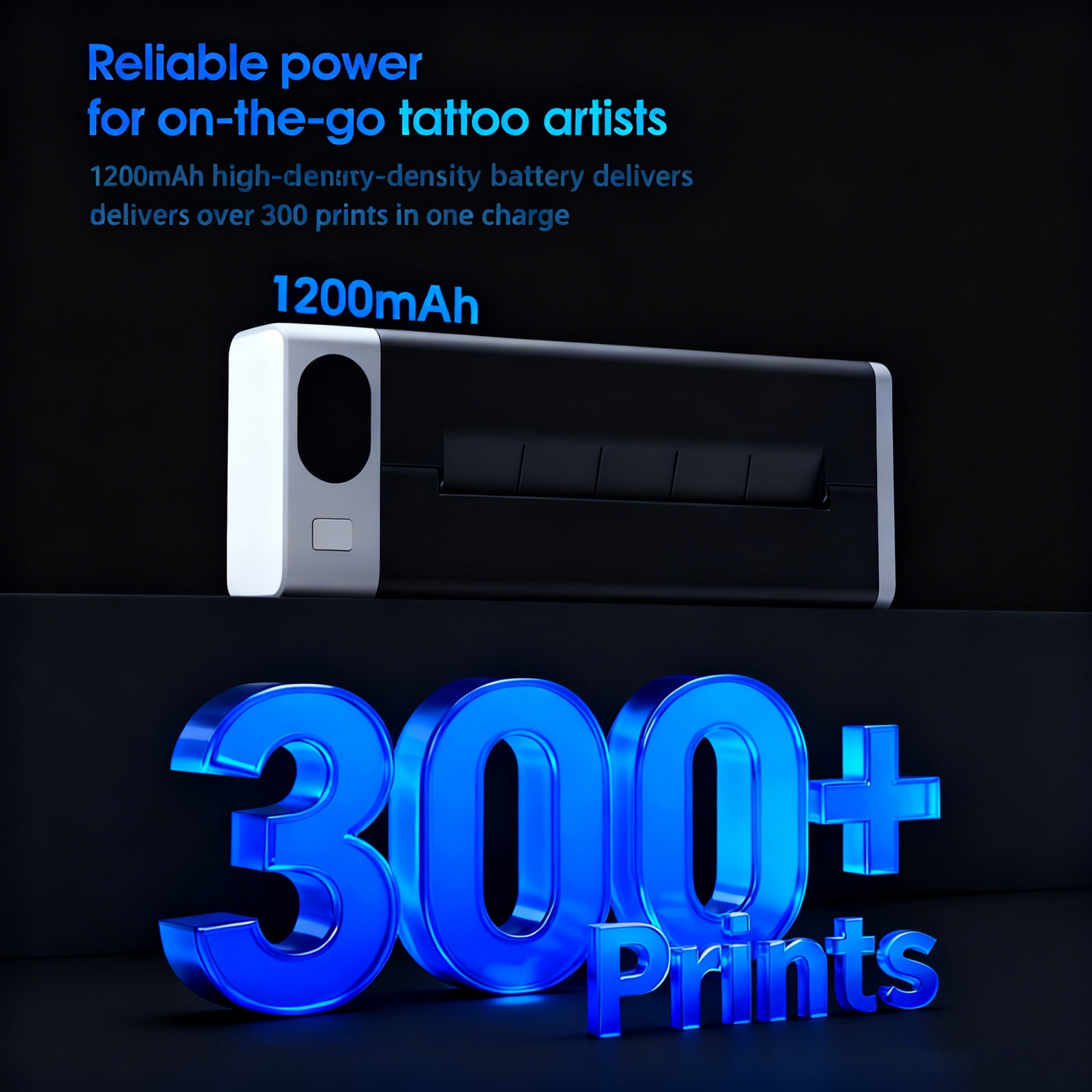 Audersigt M6 Mini Bluetooth Wireless Thermal Tattoo Stencil Printer Suitable for Small Tattoo Designs