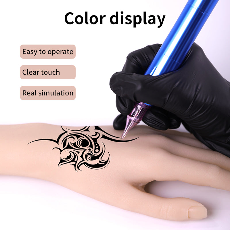 Audersigt Tattoo Silicone Practice Hand Model of Male and Female