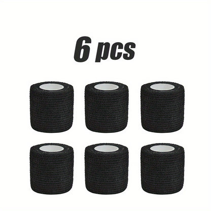 Audersigt 6PCS Tattoo Grip Bandage Sports Elastic Wraps Tapes Nonwoven Waterproof