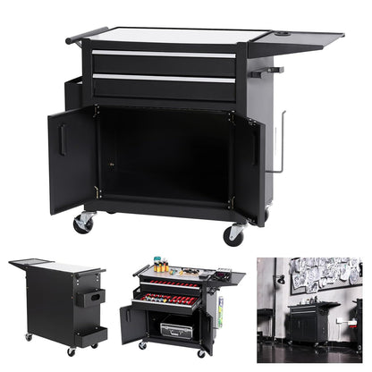 TZ12W Tattoo Tool Cart Drawer Rolling Tool Chest with Drawers Tool for Tattoo Studio