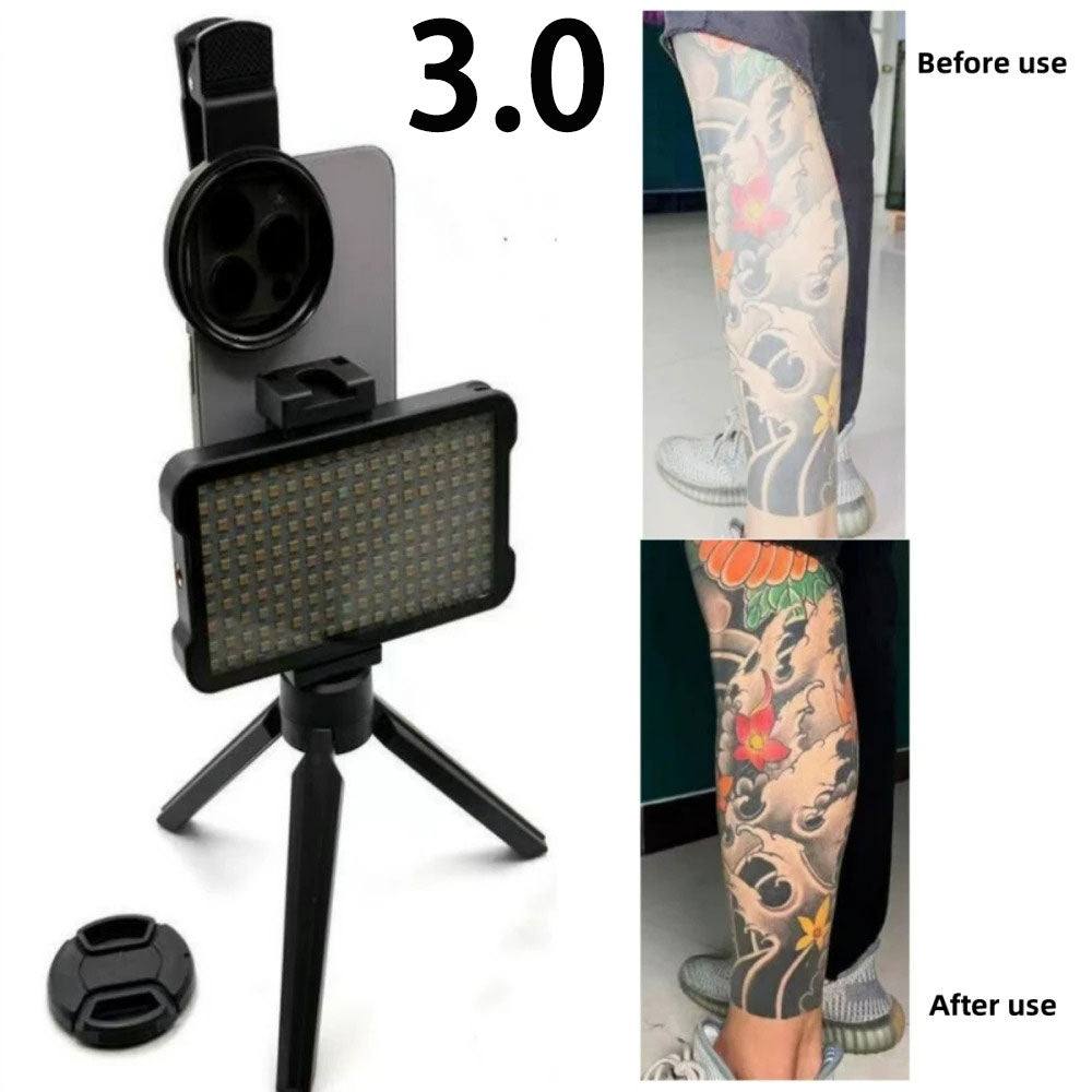 PROFESSIONAL TATTOO PHOTOGRAPHY ANTI-3.0 GLARE KIT 120 LED BEADS（12W）BRIGHTER AND LIGHTER