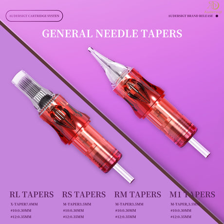 50pcs Tatuaggio Monouso Ugello Punta, Boxed Tatuaggio Sealed F Tip