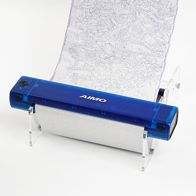 Impresora de tatuajes mini Audersigt, impresora térmica de patrones, impresora inalámbrica con Bluetooth y imagen sombreada para imprimir con batería recargable de 1200 mAh