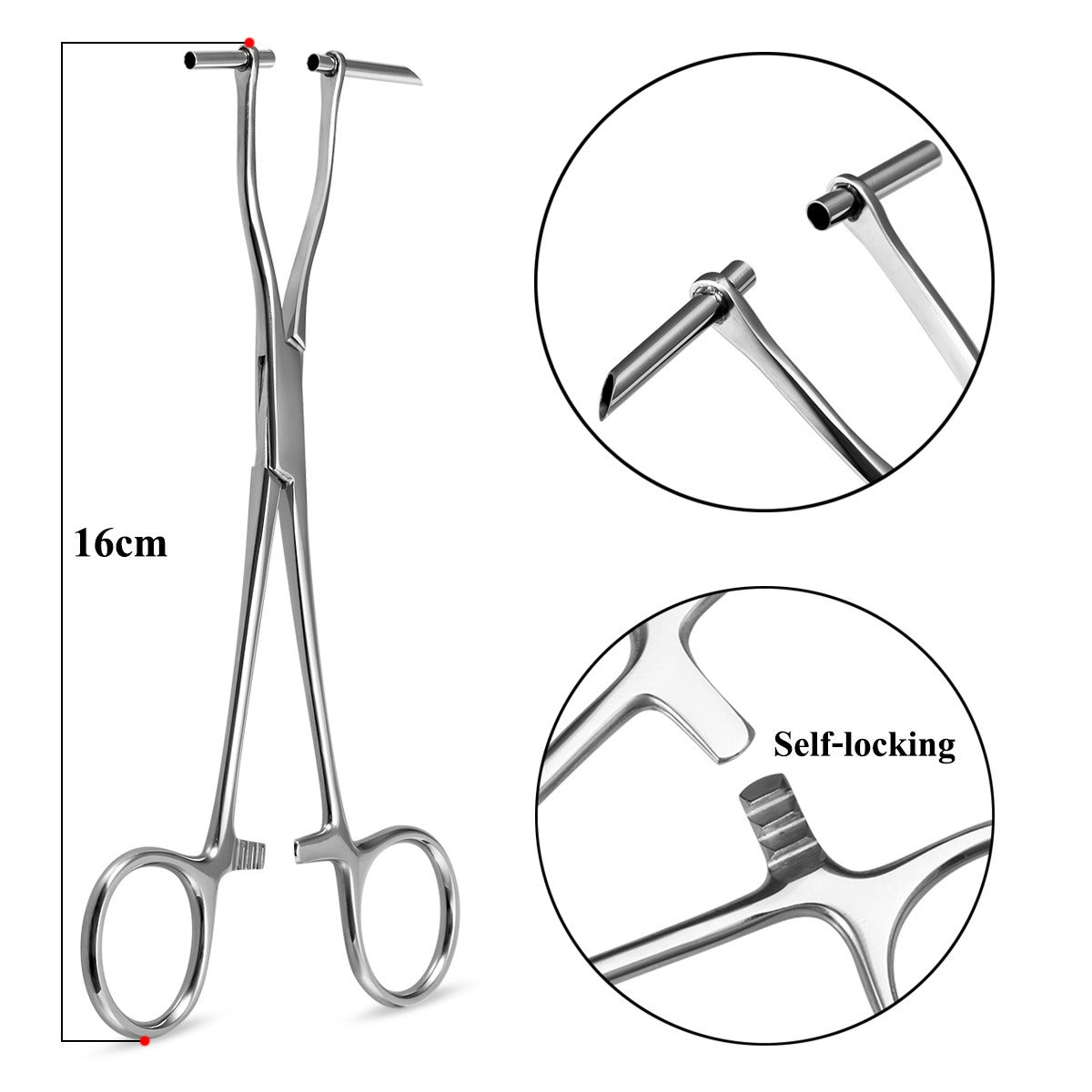 Audersigt Tattoo Body Piercing Plier Stainless Steel Tattoo navel piercing positioning Piercer Jaws Tools