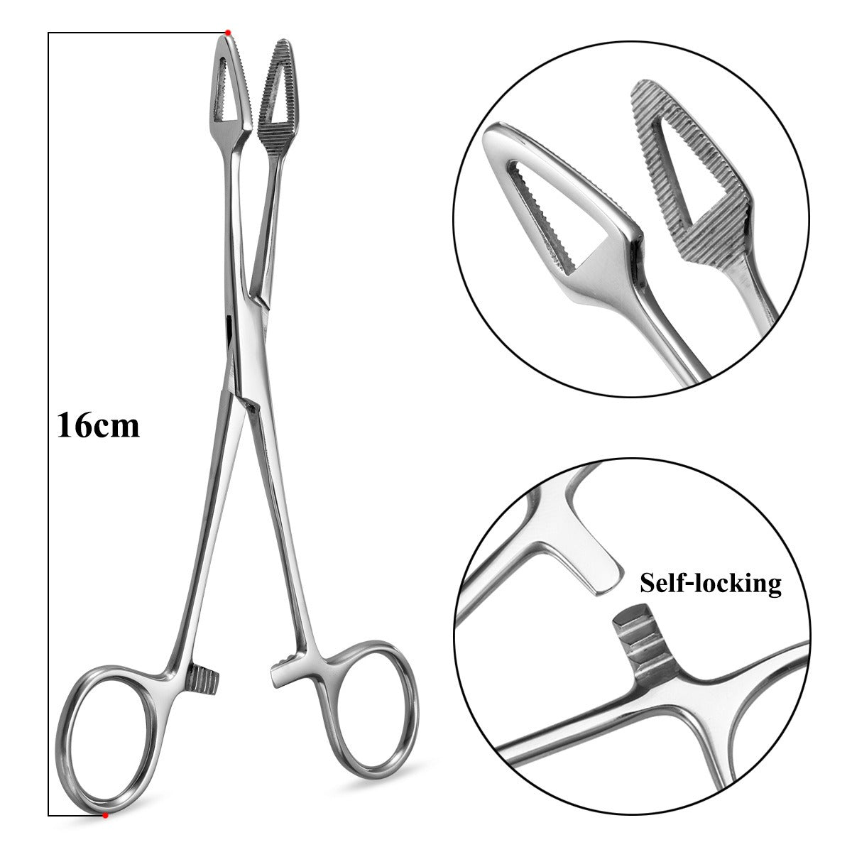 Audersigt Tattoo Body Piercing Plier Stainless Steel Tattoo navel piercing positioning Piercer Jaws Tools