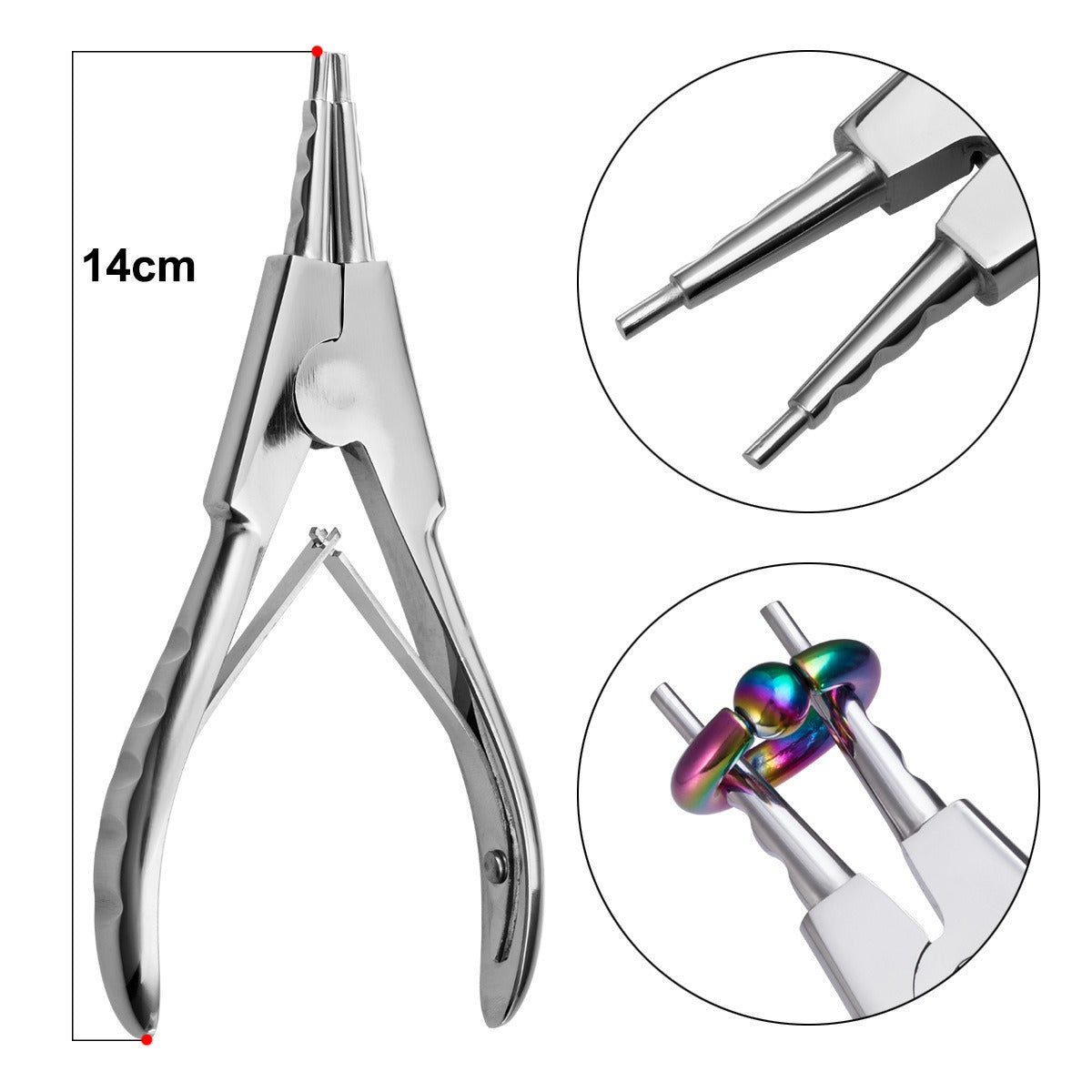 Audersigt Tattoo Body Piercing Plier Stainless Steel Tattoo navel piercing positioning Piercer Jaws Tools