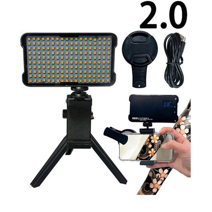 Audersigt PROFESSIONAL TATTOO PHOTOGRAPHY ANTI-2.0 GLARE KIT 180 LED BEADS（10W）