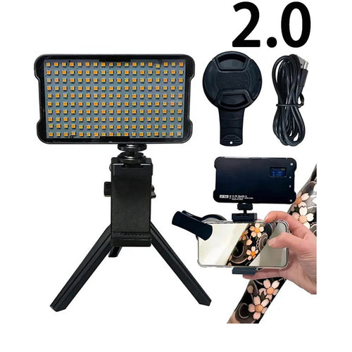 Audersigt PROFESSIONAL TATTOO PHOTOGRAPHY ANTI-2.0 GLARE KIT 180 LED BEADS（10W）