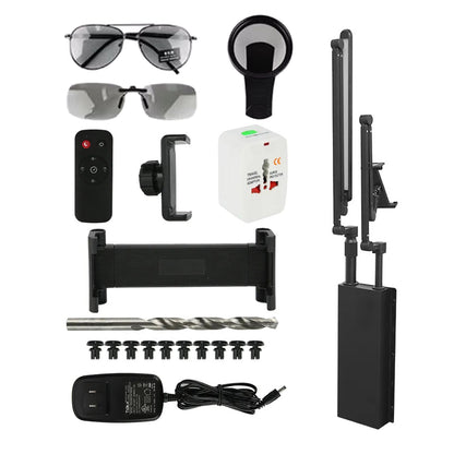 Audersigt Multifunctional And Convenient Tattoo Car Tattoo work Light Polarization Shadowless Light Remote Control The Light Brightness of Lamp 360 Degree Rotation
