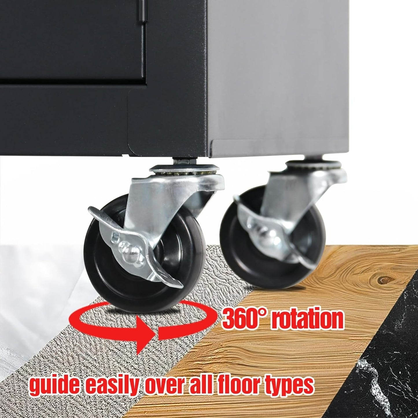 TZ12W Tattoo Tool Cart Drawer Rolling Tool Chest with Drawers Tool for Tattoo Studio