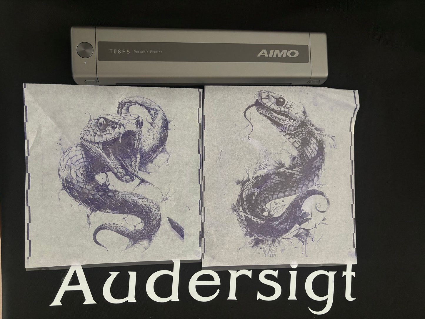 Audersigt® Silver Label 100 Sheets 8 1/2″ x 11″ Professional Tattoo Stencil Transfer Paper, A4 Paper Size