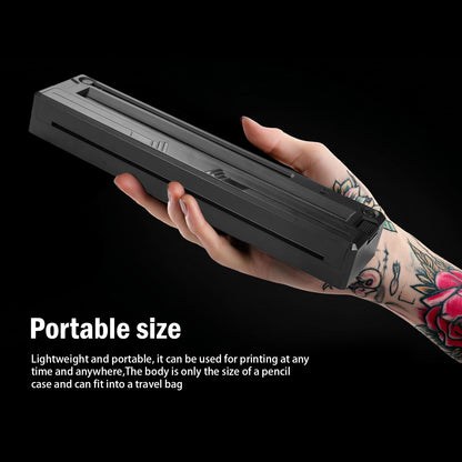 Audersigt M8 Mini Tattoo Printer Thermal Pattern Machine Printable Shaded Image Bluetooth Wireless Printer
