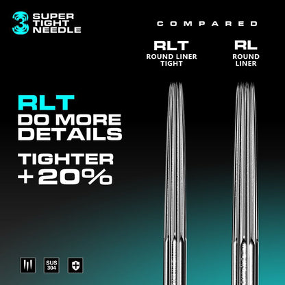 Quelle Tattoo Needles Cartridge Round Liner 20PCS