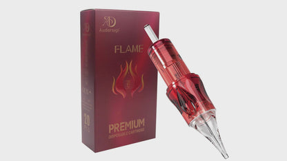 Audersigt® Premium Flame Tattoo Cartridges Needles Round Shader RS 20PCS